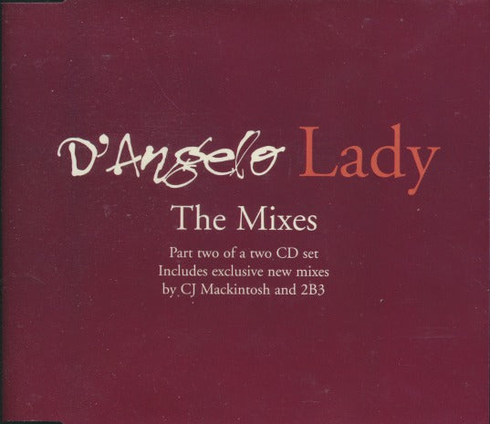 D'Angelo: Lady: The Mixes 5-Track Maxi-Single