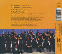 Sounds Of Blackness: Optimistic / Testify 4-Track Maxi-Single