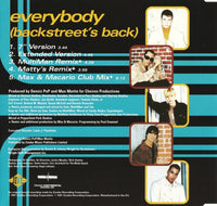 Backstreet Boys: Everybody (Backstreet's Back) 5-Track Maxi-Single