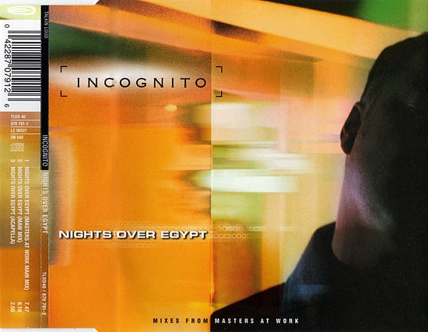 Incognito: Nights Over Egypt Pt. 2 3-Track Maxi-Single