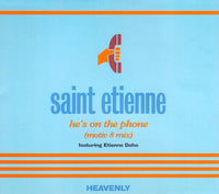 Saint Etienne Featuring Etienne Daho: He's On The Phone (Motiv 8 Mix) 3-Track Maxi-Single