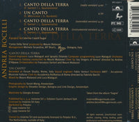 Andrea Bocelli: Canto Della Terra 4-Track Maxi-Single