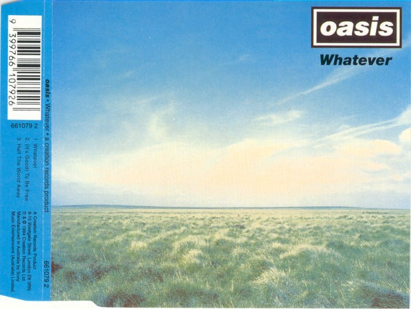 Oasis: Whatever Australia 3-Track Promo Maxi-Single