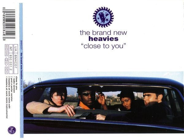 The Brand New Heavies: Close To You 4-Track Maxi-Single