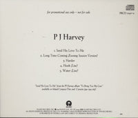 PJ Harvey: Send His Love To Me 5-Track Promo w/ Back Artwork