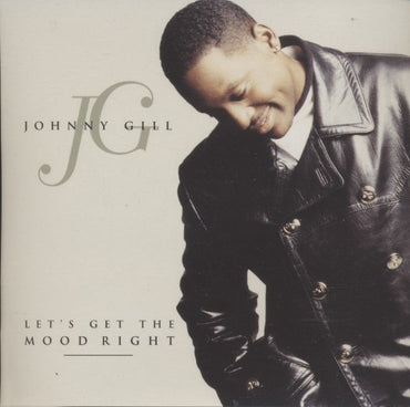 Johnny Gill: Let's Get The Mood Right 4-Track Promo w/ Water Damaged Artwork