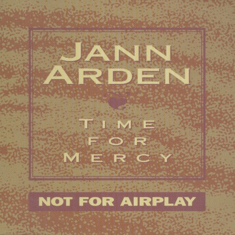 Jann Arden: Time For Mercy Advance Promo