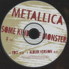 Metallica: Some Kind Of Monster 2-Track Promo w/ Back Artwork