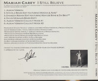 Mariah Carey: I Still Believe 6-Track Promo