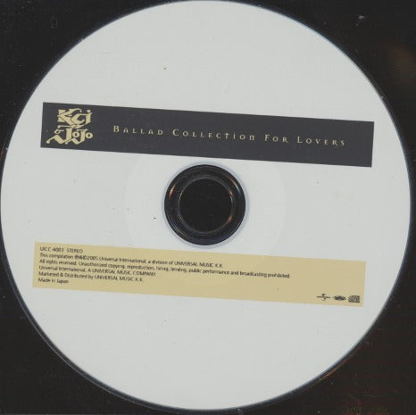 K-Ci & JoJo: Ballad Collection For Lovers Japan w/ Back Artwork