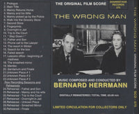 The Wrong Man: The Original Film Score Remastered Limited Edition