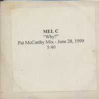 Mel C: Why? 1-Track Pat McCarthy Mix Promo