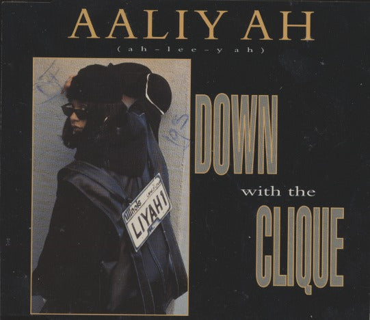 Aaliyah: Down With The Clique 5-Track Maxi-Single w/ Writing on Artwork