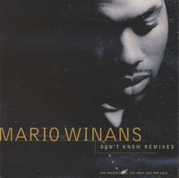 Mario Winans: Don't Know Remixes 7-Track Promo w/ Front Artwork