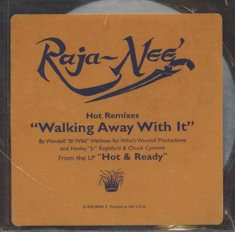 Raja-Nee: Walking Away With It: Hot Remixes 6-Track Promo w/ Hype Sticker & Damaged Case
