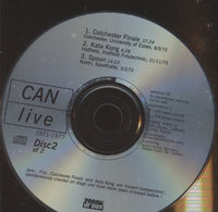 Can: Live 1971-1977 2-Disc Set Advance Promo w/ No Artwork