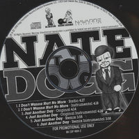 Nate Dogg: I Don't Wanna Hurt No More / Just Another Day 6-Track Promo w/ Back Artwork