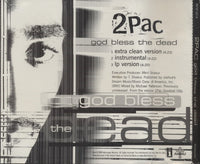 2Pac: God Bless The Dead 3-Track Promo w/ Back Artwork