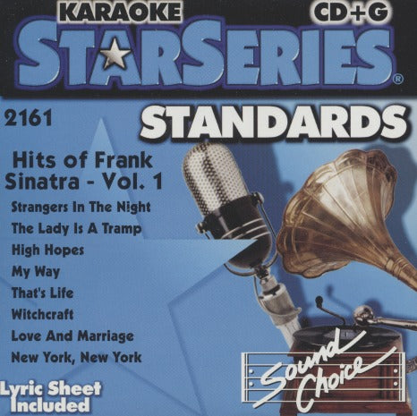 Sound Choice Karaoke StarSeries: Hits Of Frank Sinatra Vol. 1 w/ Lyric Sheet