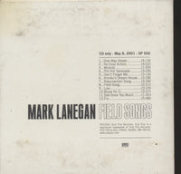 Mark Lanegan: Field Songs 12-Track Promo
