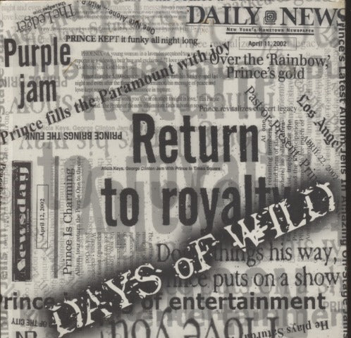 Prince & The NPG: Days Of Wild: Live In Montreal 3-Track Promo