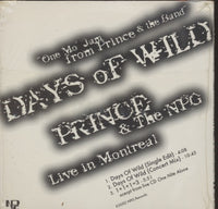 Prince & The NPG: Days Of Wild: Live In Montreal 3-Track Promo