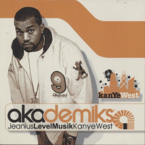 Kanye West: Jeanius Level Musik 25-Track Mixtape Promo w/ Front Artwork