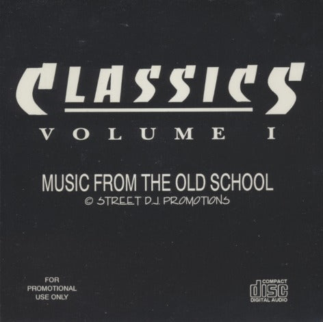 Classics: Music From The Old School Vol. 1 33-Track Promo w/ Front Artwork
