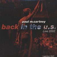 Paul McCartney: Back In The U.S.: Live 2002 Matchbox DVD