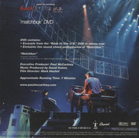 Paul McCartney: Back In The U.S.: Live 2002 Matchbox DVD