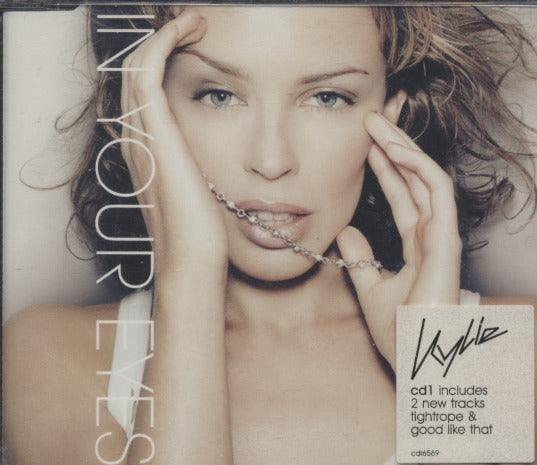 Kylie Minogue: In Your Eyes Vol. 1 3-Track Maxi-Single w/ Hype Sticker