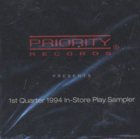 Priority Records: 1st Quarter 1994 14-Track In-Store Play Sampler Promo w/ Cracked Ca