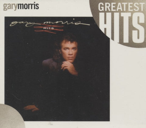 Gary Morris: Greatest Hits w/ Case Slip & Promo Stamped Artwork