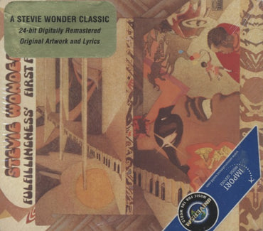 Stevie Wonder: Fulfillingness' First Finale Remastered w/ Hype Sticker
