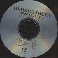 Blackstreet: Think About You: Remixes 5-Track Promo w/ Back Artwork