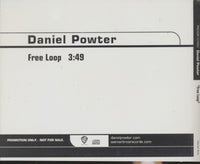 Daniel Powter: Free Loop 1-Track Promo w/ Back Artwork
