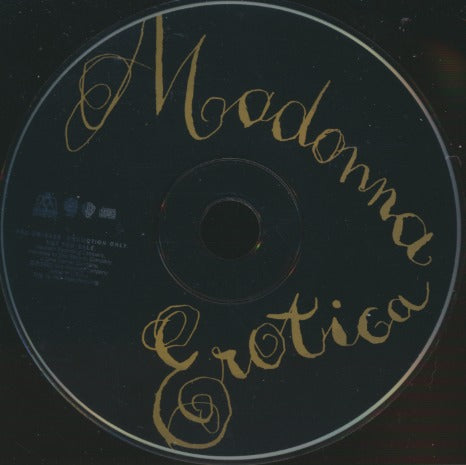 Madonna: Erotica 3-Track Promo w/ Back Artwork