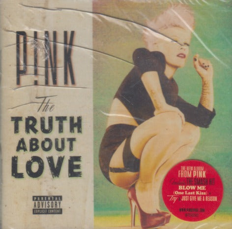 P!nk: The Truth About Love w/ Hype Sticker & Cracked Case