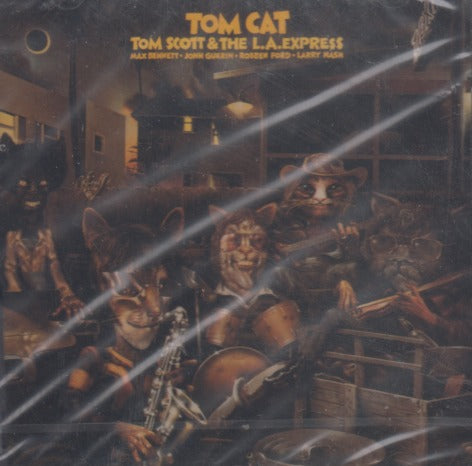Tom Scott & The L.A. Express: Tom Cat w/ Cracked Case