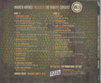Warren Haynes: Presents The Benefit Concert Vol 3 Advance Promo 2-Disc Set 18-Track