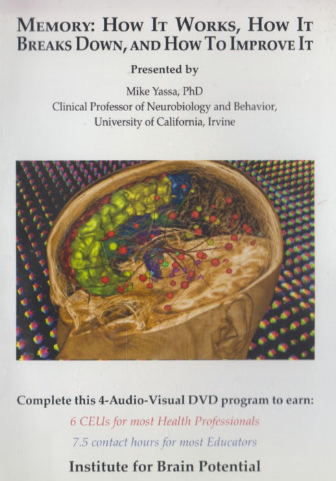 Memory: How It Works, How It Breaks Down, And How To Improve It 4-Disc Set
