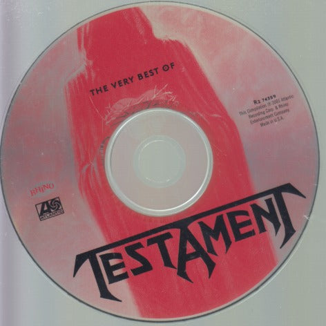 Testament: The Very Best Of w/ No Artwork