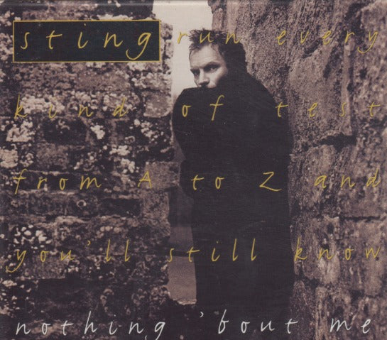 Sting: Nothing 'Bout Me 3-Track Promo