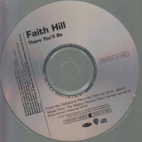 Faith Hill: There You'll Be 1-Track Promo w/ Back Artwork