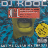 DJ Kool: Let Me Clear My Throat w/ Cracked Case & Hype Sticker