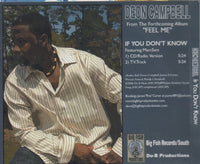 Deon Campbell: If You Don't Know 2-Track Maxi-Single