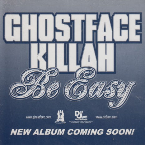 Ghostface Killah: Be Easy 3-Track Promo