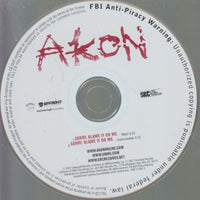 Akon: Sorry, Blame It On Me 2-Track Promo w/ Back Artwork