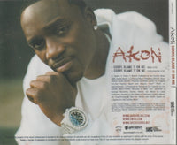 Akon: Sorry, Blame It On Me 2-Track Promo w/ Back Artwork