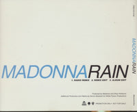Madonna: Rain 3-Track Promo w/ Back Artwork